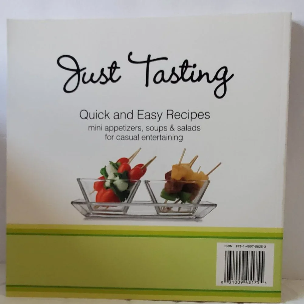 Just Tasting Mini Appetizers Cookbook